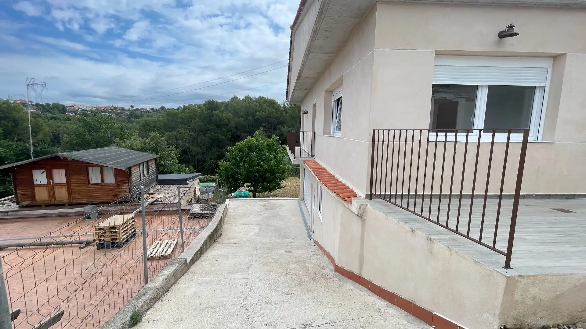 Terrassa de Casa o xalet de lloguer en Terrassa amb Calefacció, Jardí privat i Terrassa