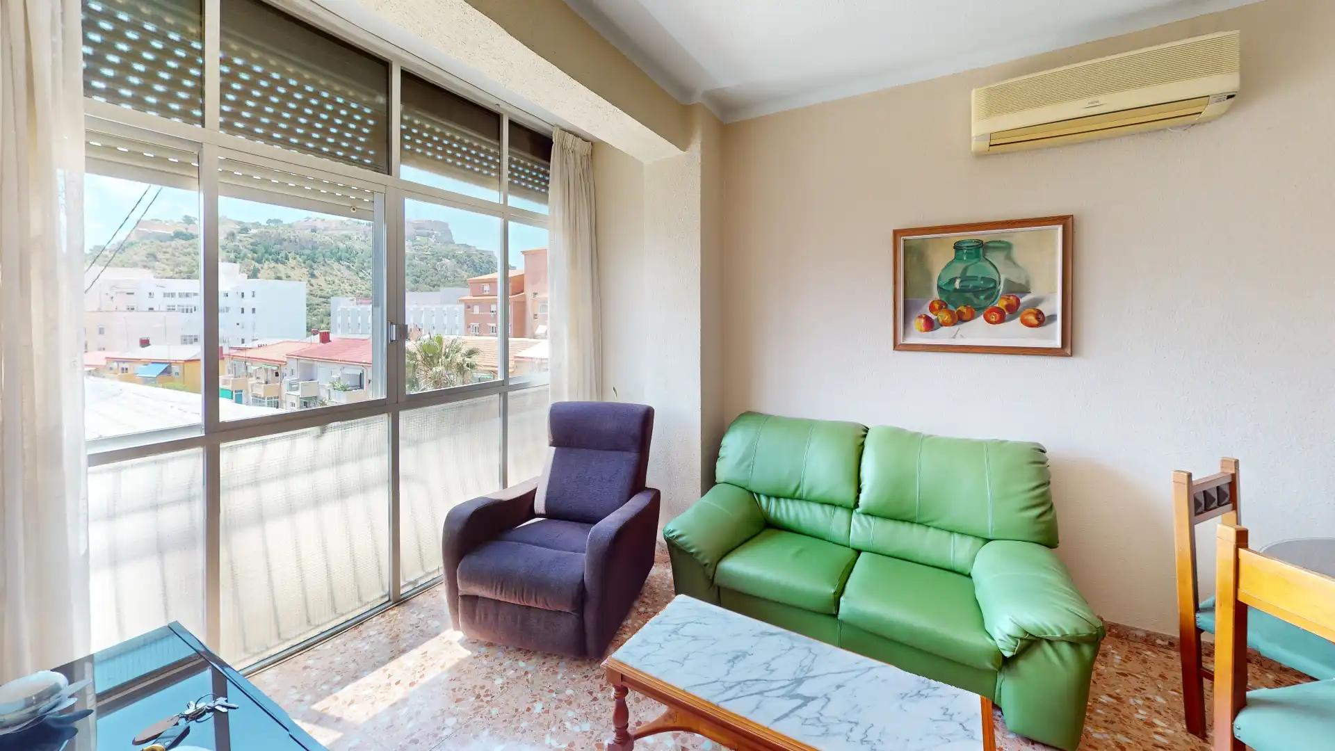 Living room of Flat for sale in Alicante / Alacant  with Air Conditioner