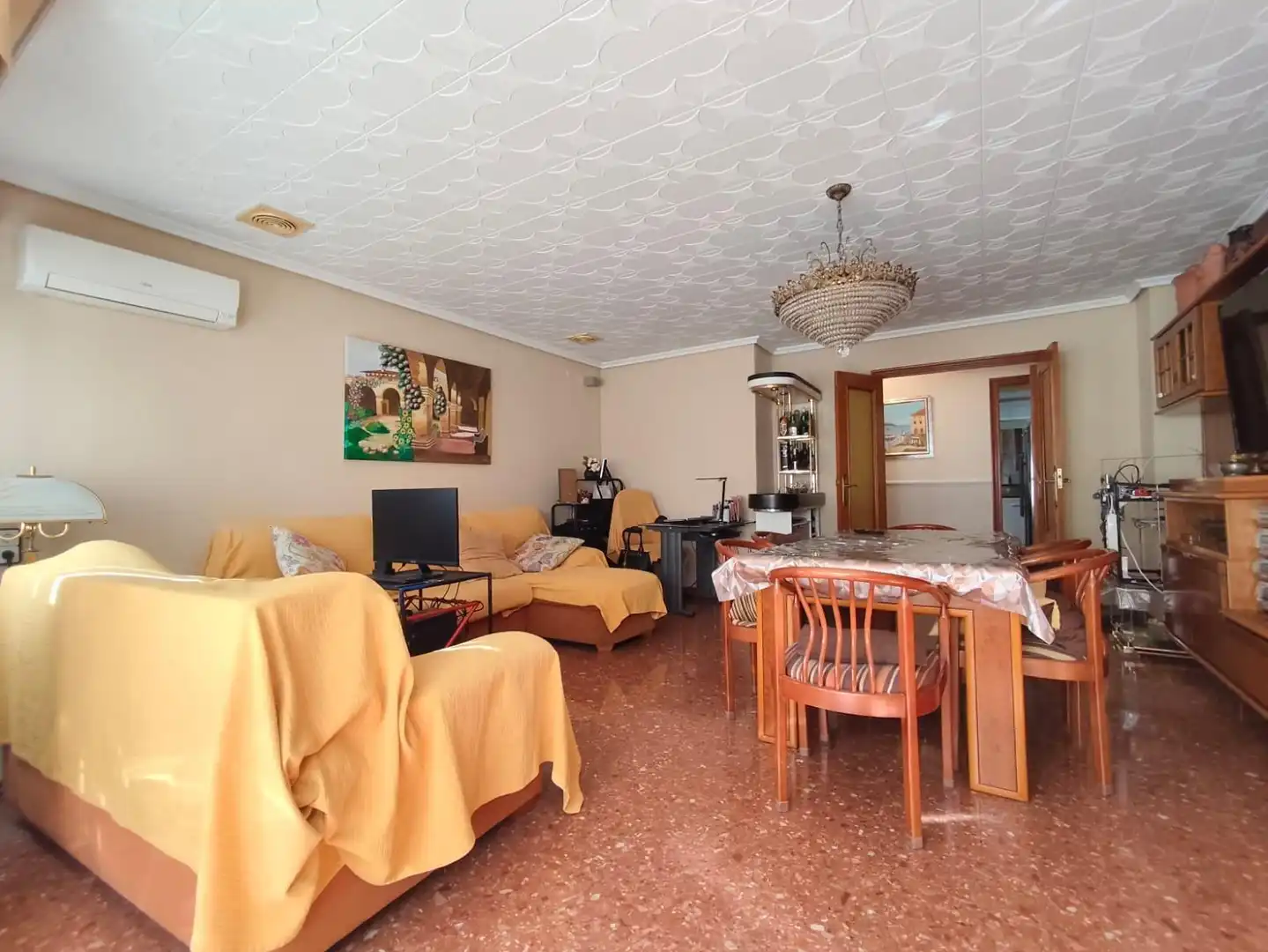 Sala de estar de Piso en venta en Paiporta con Aire acondicionado, Terraza y Balcón