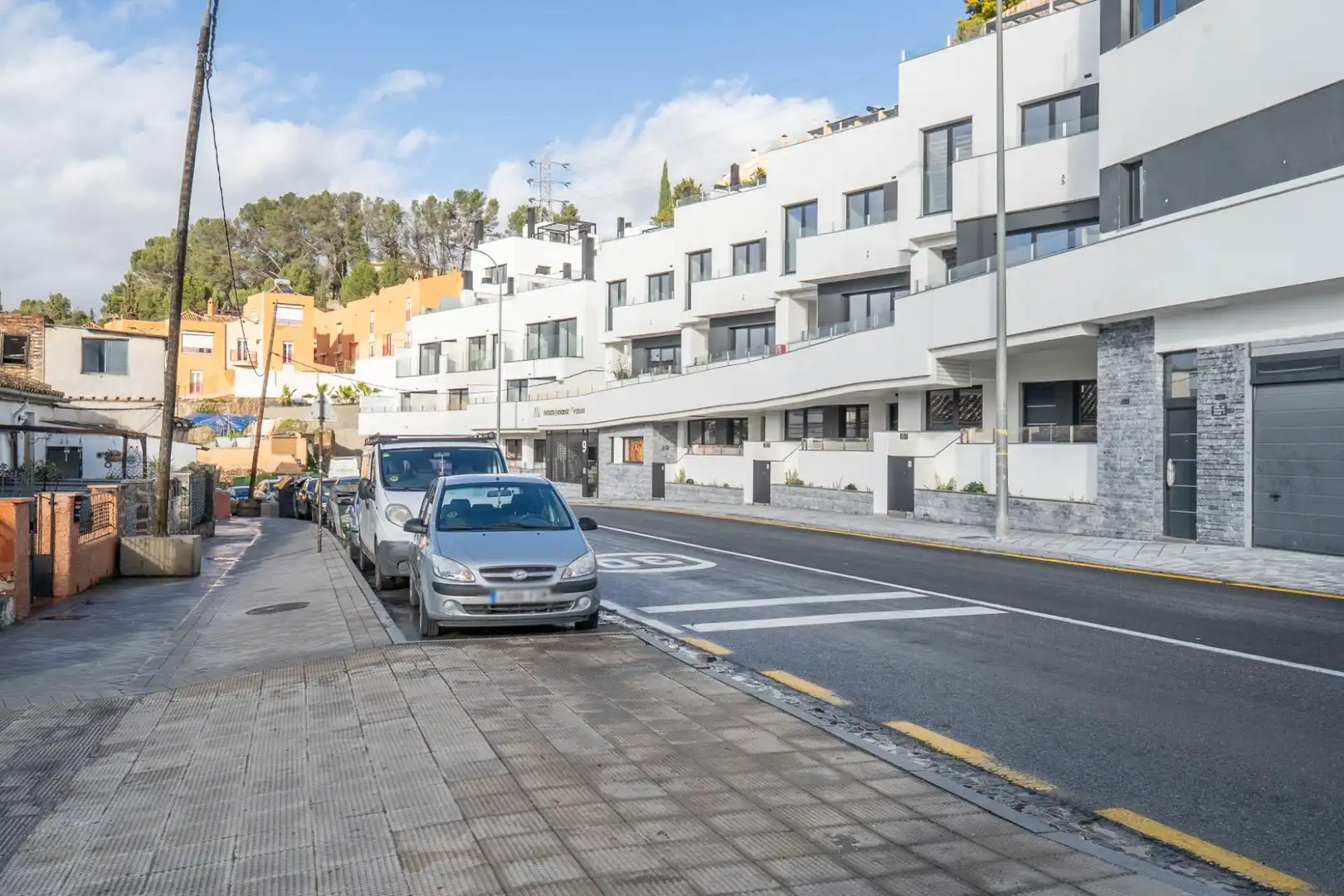 Vista exterior de Dúplex de alquiler en Granada con Aire acondicionado, Calefacción y Terraza