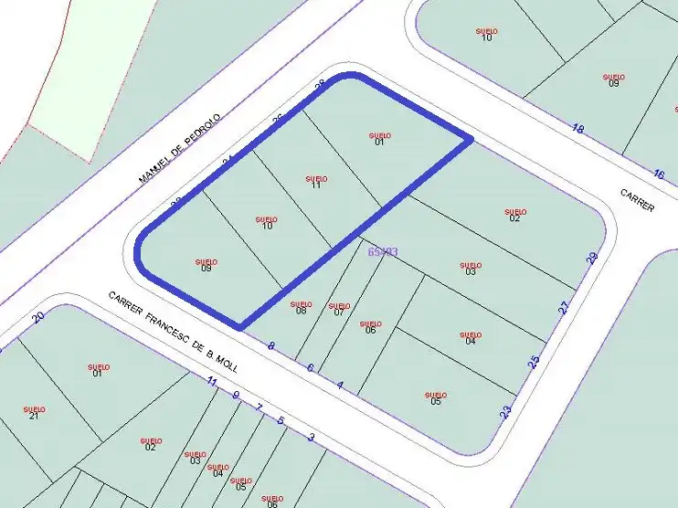 Terrain résidentiel à vendre à Carrer Manuel de Pedrolo 24, imagen 3