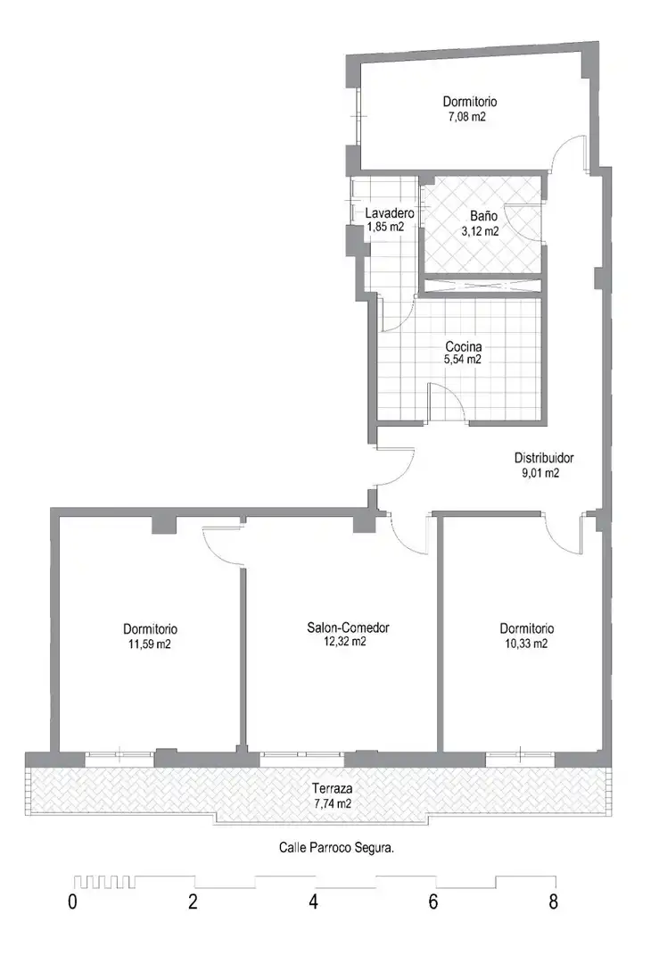 Piso en venta en Albolote con Aire acondicionado, Calefacción y Balcón