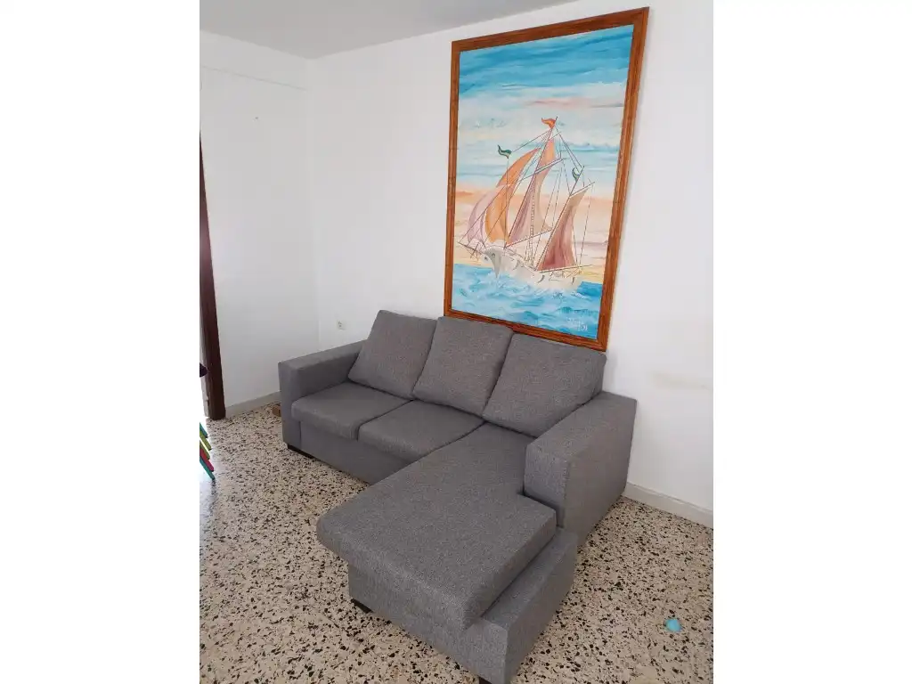 Sala de estar de Ático de alquiler en Benidorm