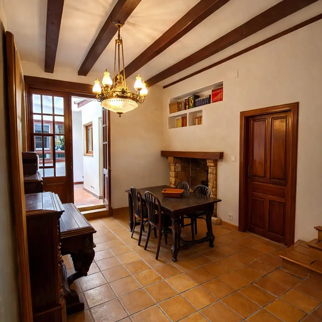 Comedor de Casa adosada en venta en Xàtiva con Aire acondicionado, Terraza y Amueblado