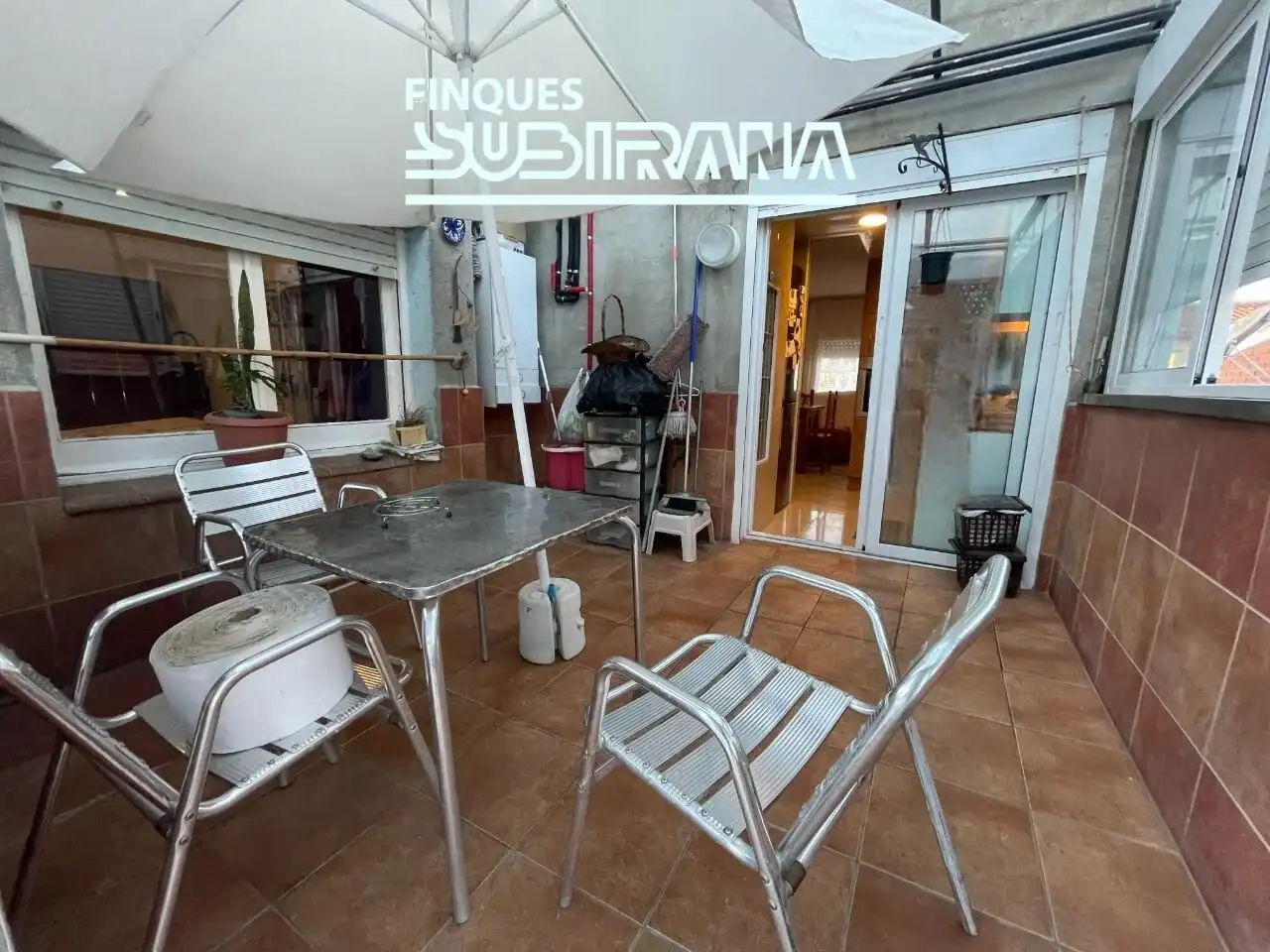 Terraza de Casa o chalet en venta en Santa Margarida de Montbui con Calefacción, Jardín privado y Terraza