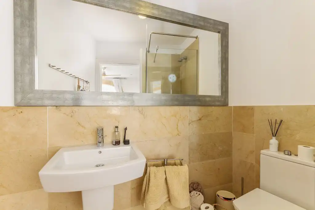 Bathroom of Country homes for sale in Pollença  with Air Conditioner, Heating and Private garden