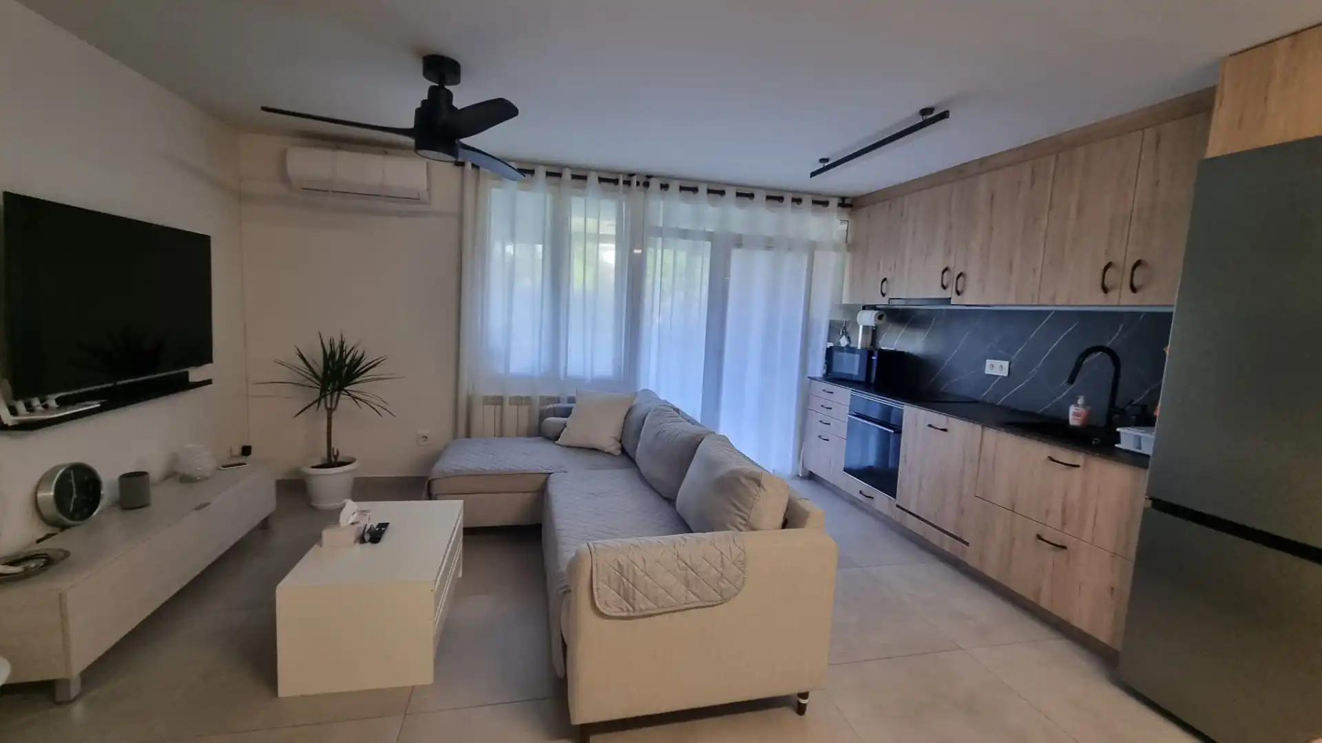Wohnzimmer von Wohnung zum Verkauf in Collado Villalba mit Klimaanlage, Heizung und Terrasse