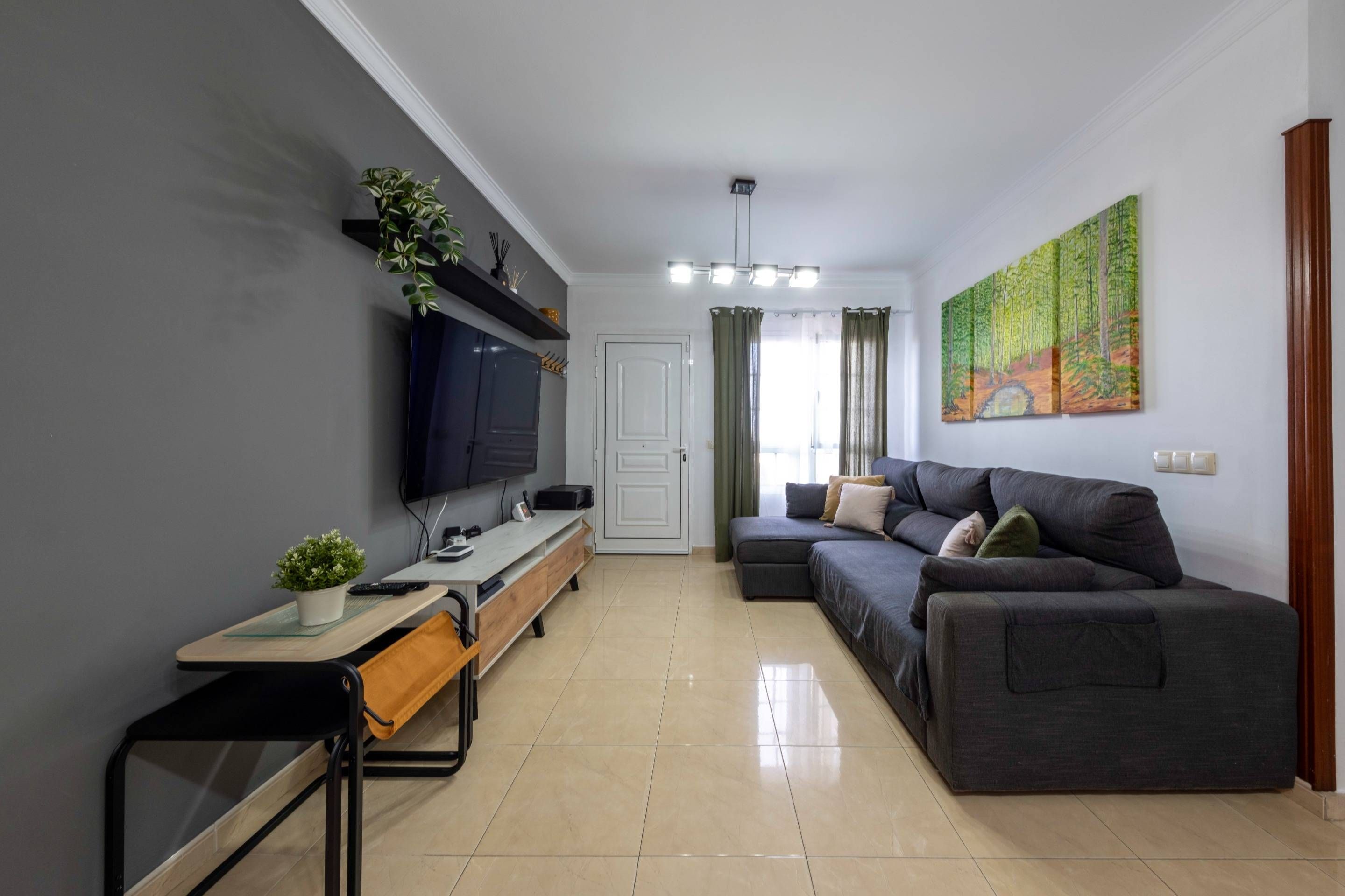 Sala d'estar de Casa adosada en venda en Firgas