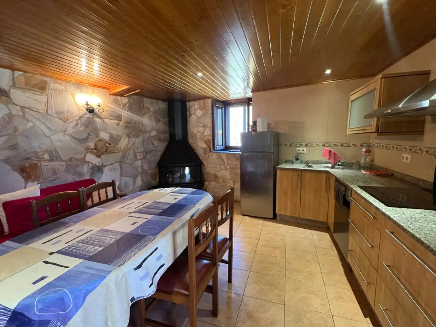 Cocina de Casa o chalet en venta en Vilardevós con Calefacción y Jardín privado