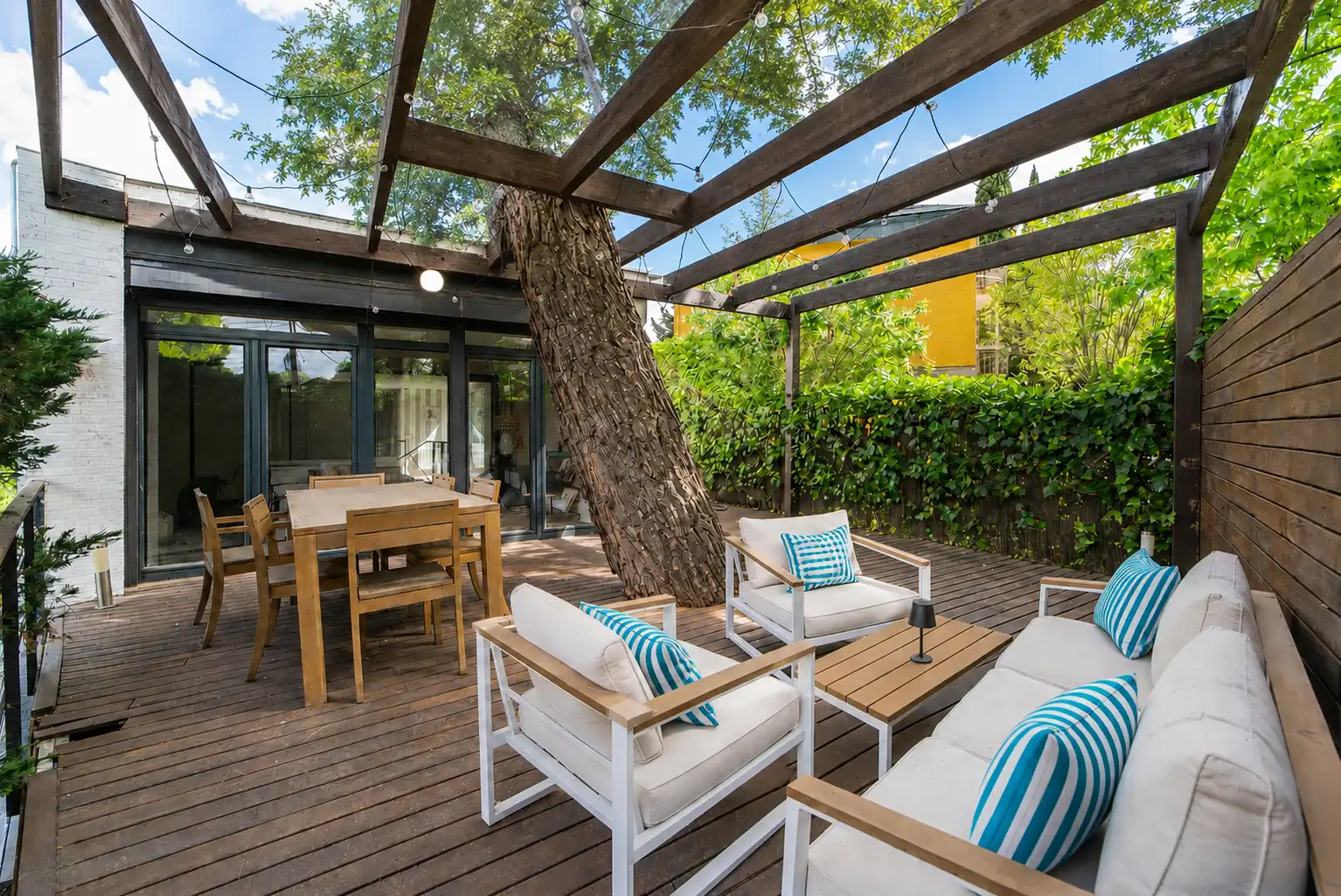 Terrassa de Casa o xalet en venda en Torrelodones amb Aire condicionat, Calefacció i Jardí privat