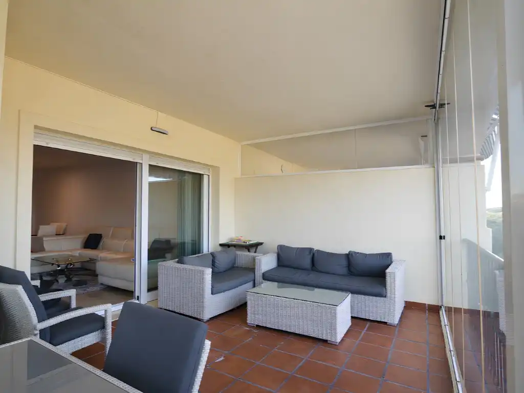 Terrasse von Wohnung zum Verkauf in Mijas mit Klimaanlage, Heizung und Privatgarten