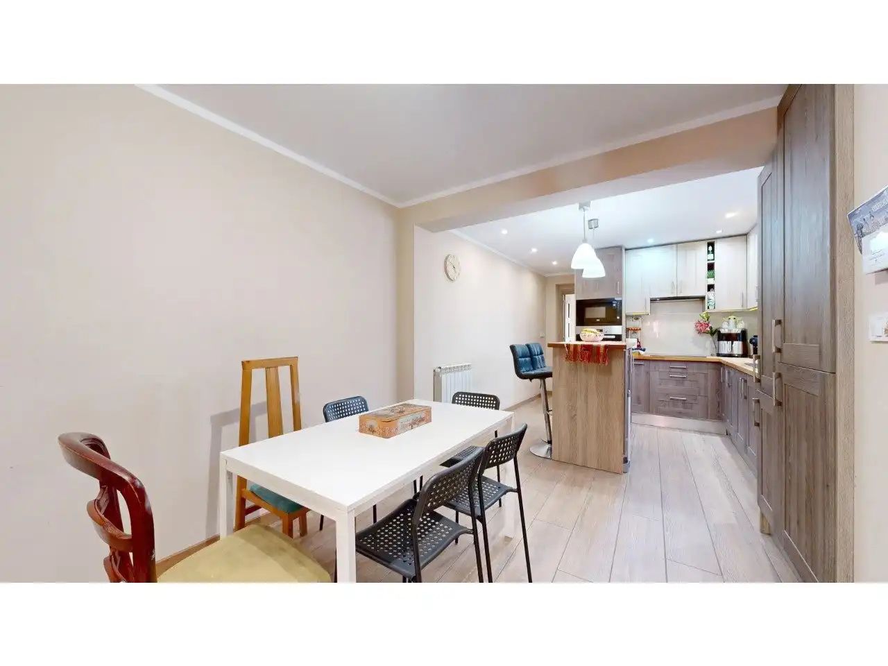 Kitchen of Flat for sale in Torrent  with Air Conditioner, Private garden and Balcony