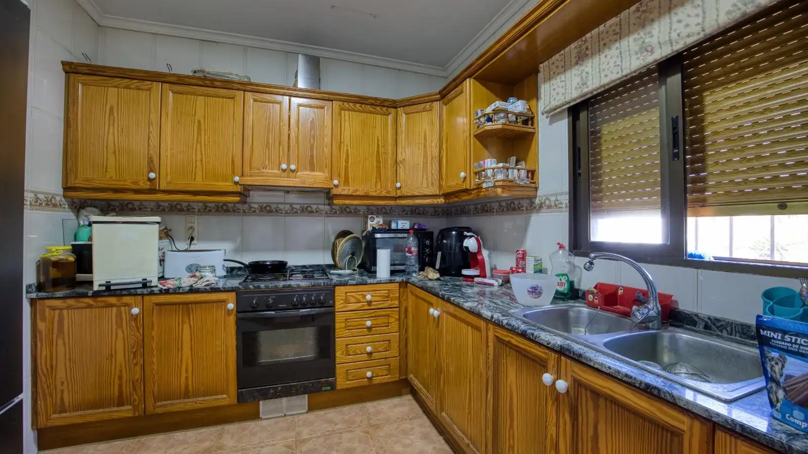 Cocina de Finca rústica en venta en Benissa con Jardín privado y Piscina