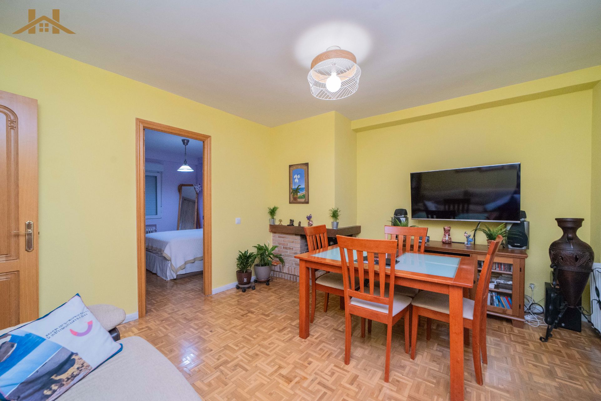 Dining room of Flat for sale in Collado Villalba  with Heating, Terrace and Community pool