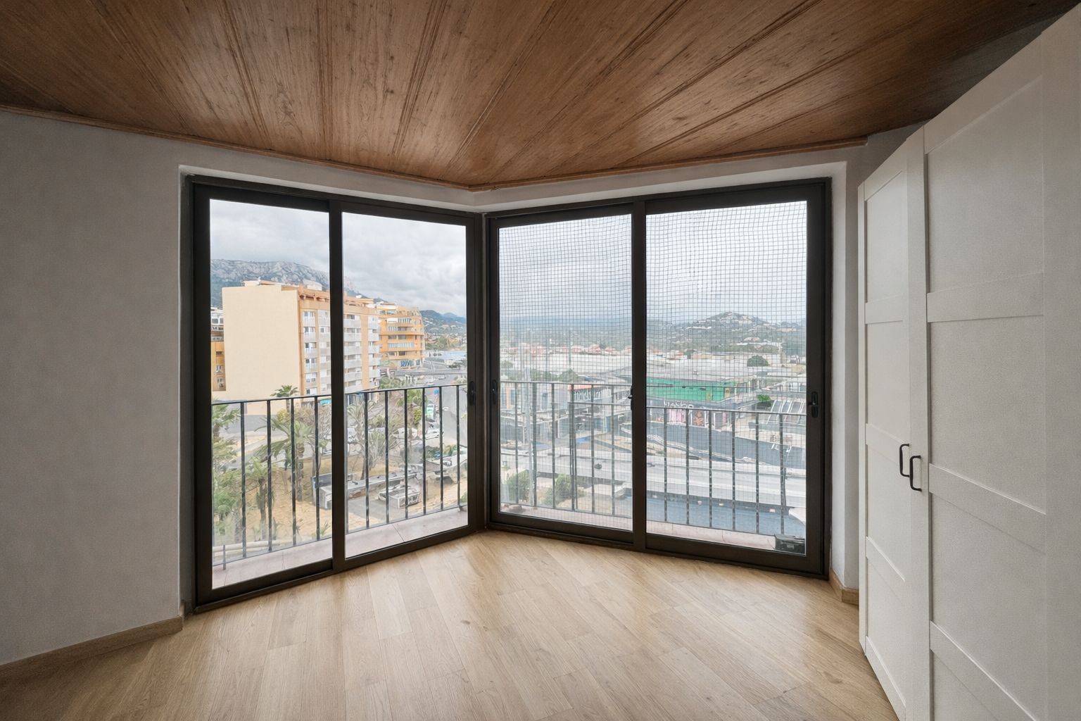 Schlafzimmer von Wohnung zum Verkauf in Calpe / Calp mit Klimaanlage und Terrasse
