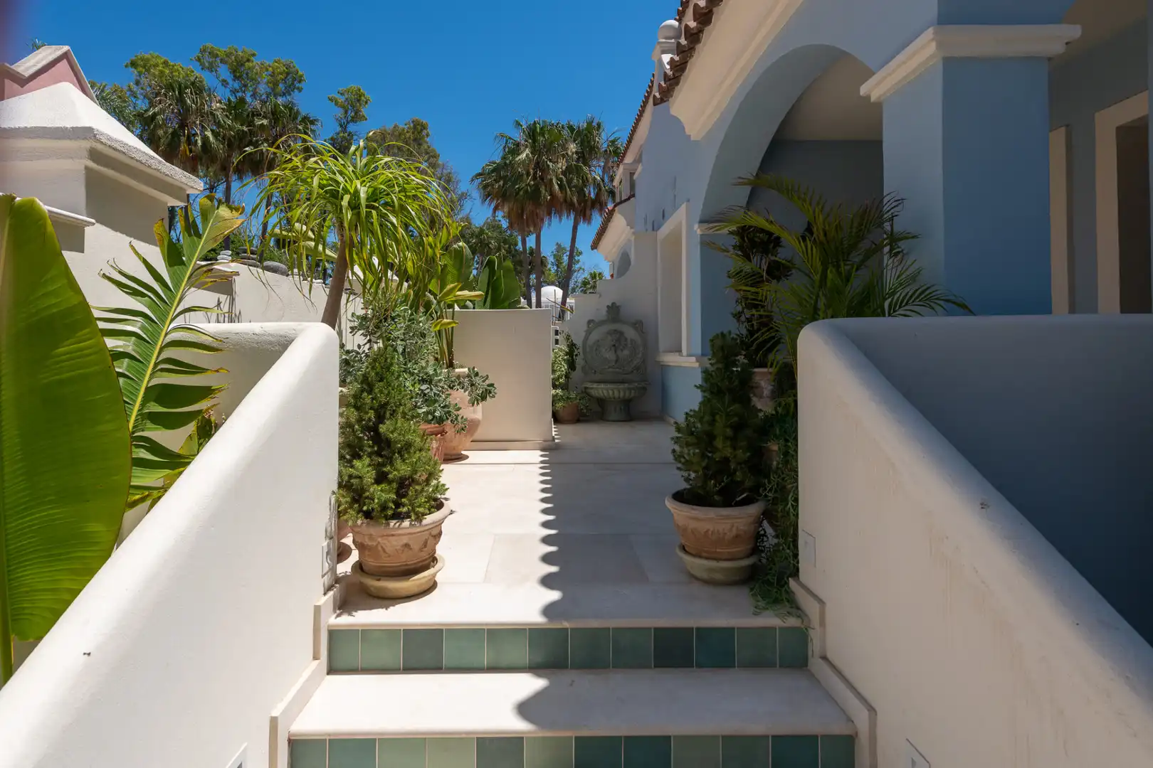 Terraza de Casa o chalet en venta en Marbella con Aire acondicionado, Calefacción y Jardín privado