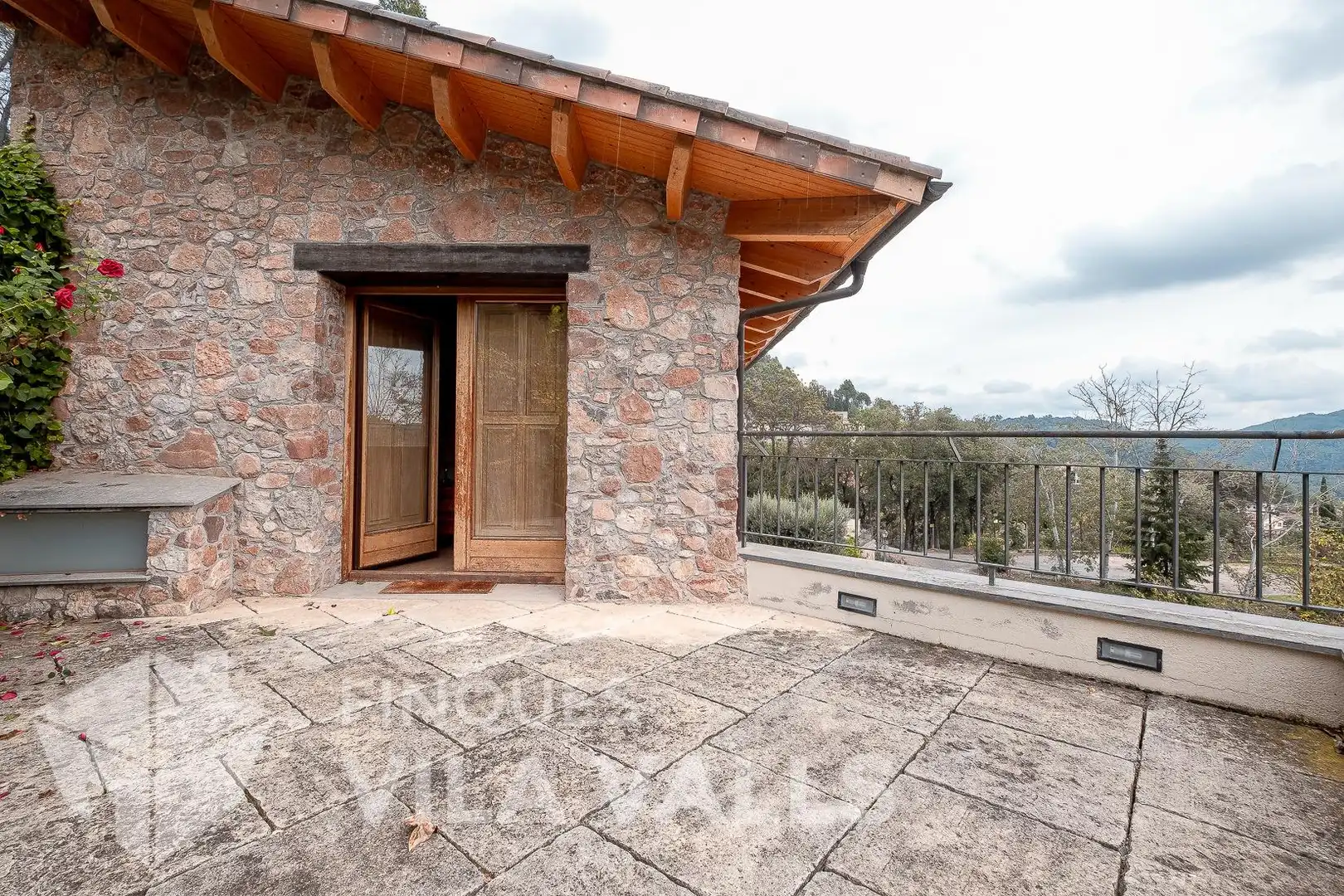 Terraza de Casa o chalet en venta en Gallifa con Aire acondicionado, Calefacción y Jardín privado