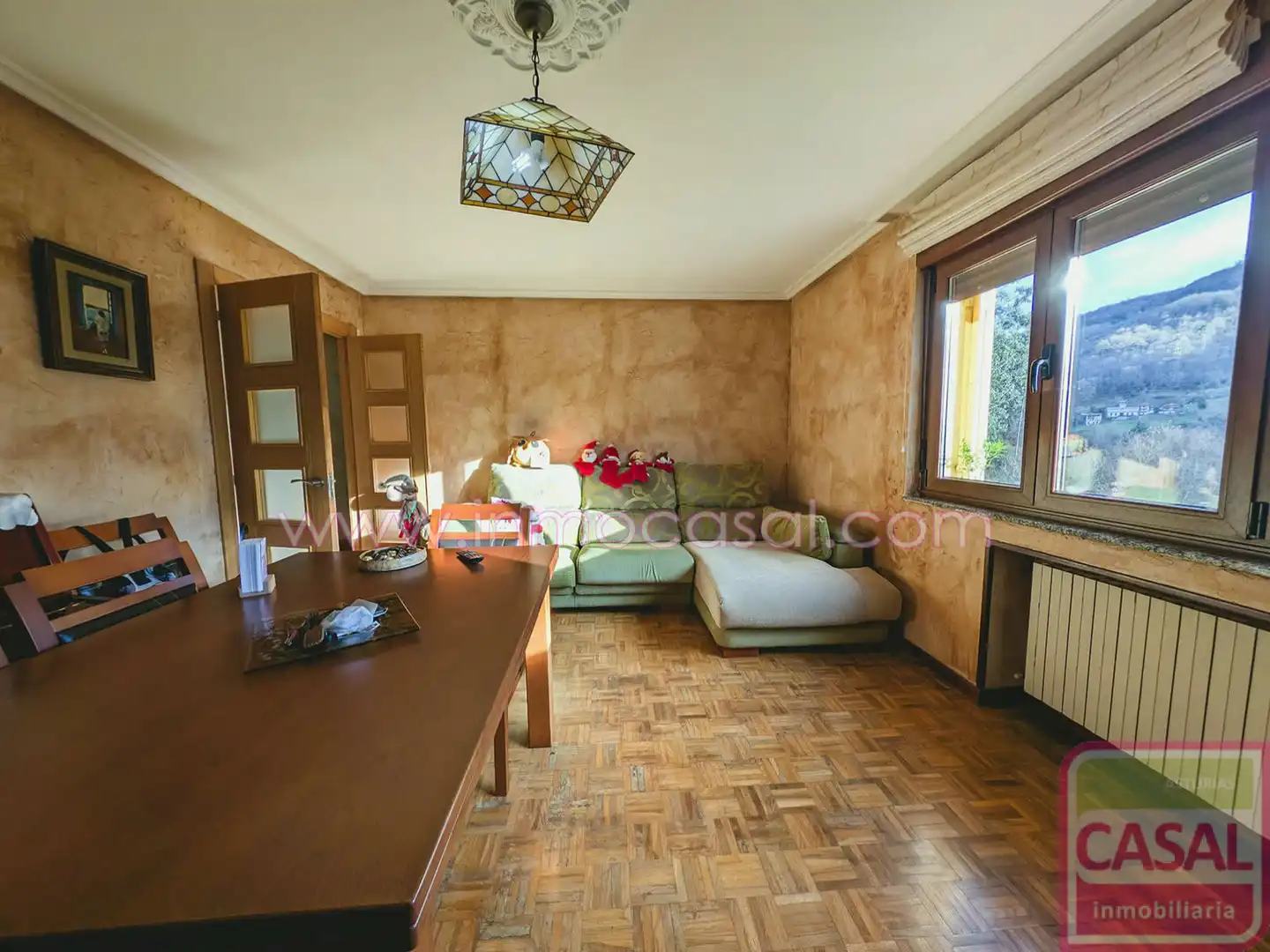 Dormitori de Casa o xalet en venda en Mieres (Asturias) amb Calefacció, Terrassa i Traster