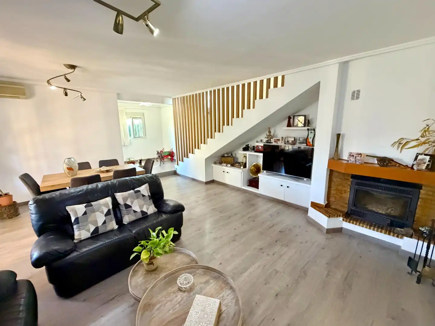 Sala de estar de Casa o chalet en venta en Torrent con Aire acondicionado, Jardín privado y Terraza