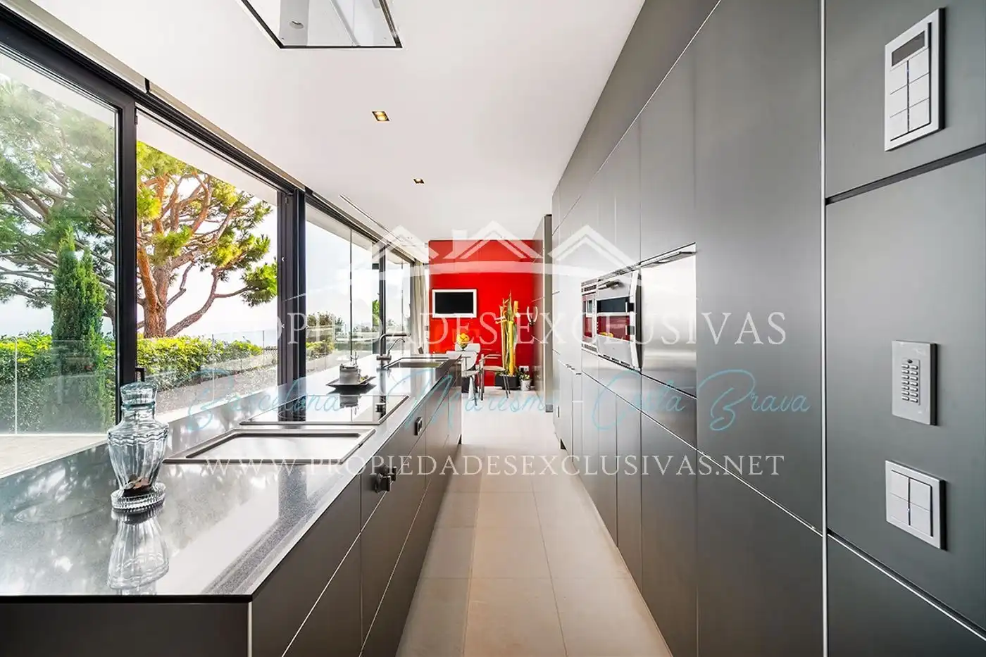 Cocina de Casa o chalet en venta en Teià con Aire acondicionado, Calefacción y Terraza