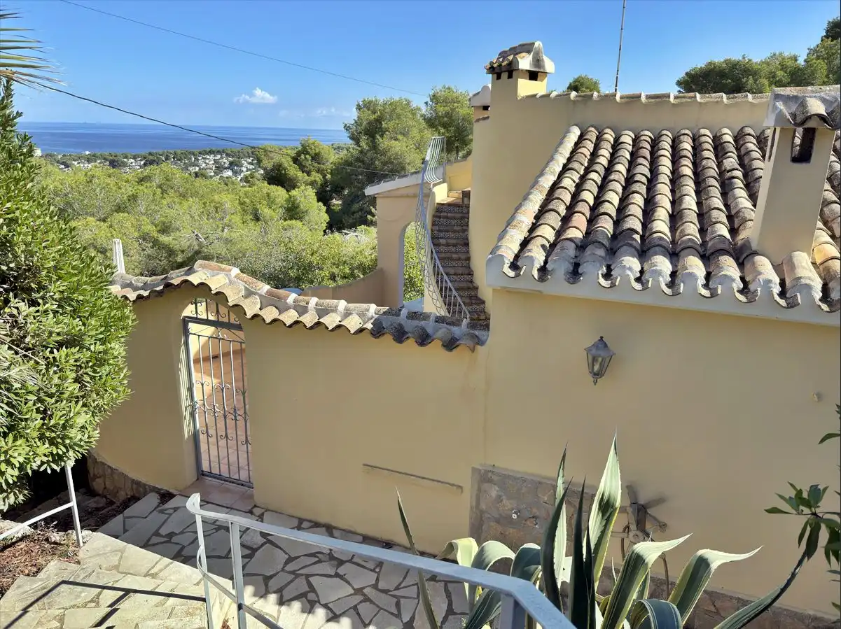 Exterior view of Houses for sale in Jávea / Xàbia  with Heating, Private garden and Terrace