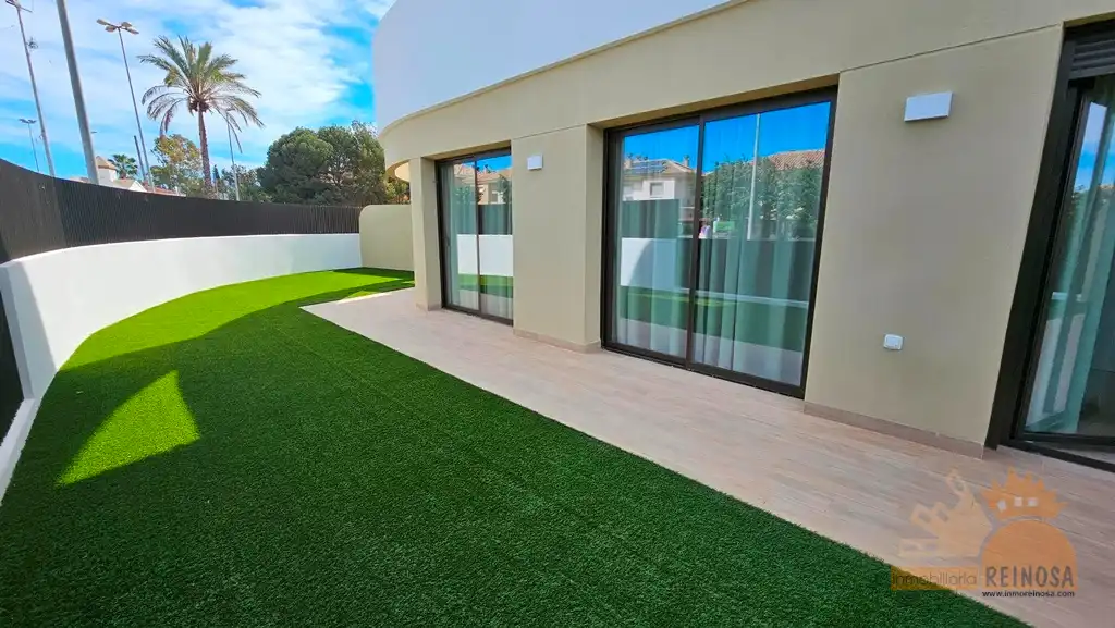 Terraza de Planta baja en venta en Molina de Segura con Aire acondicionado, Jardín privado y Parquet