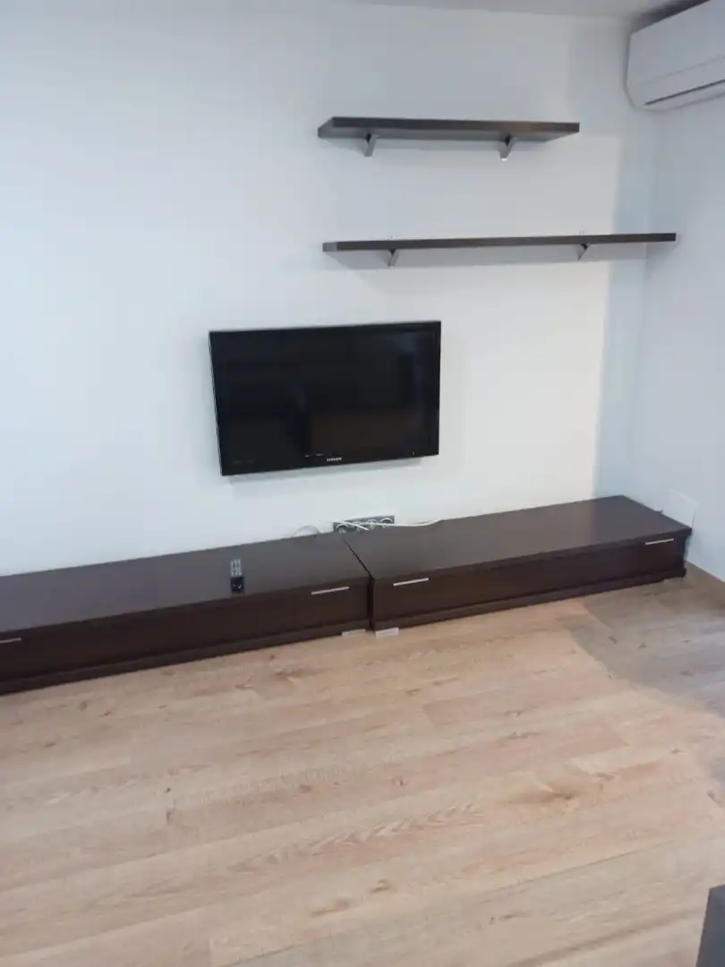 Sala d'estar de Pis de lloguer en Elche / Elx amb Aire condicionat, Parquet i Moblat
