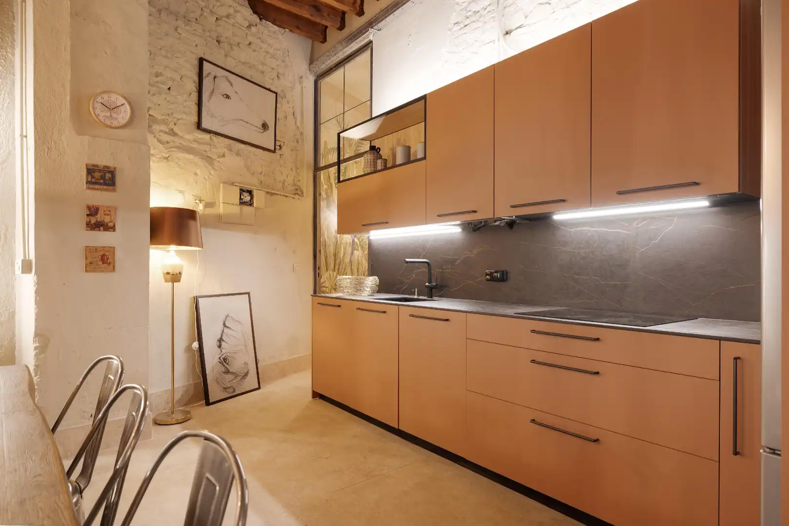 Cocina de Loft en venta en Málaga con Aire acondicionado, Calefacción y Terraza