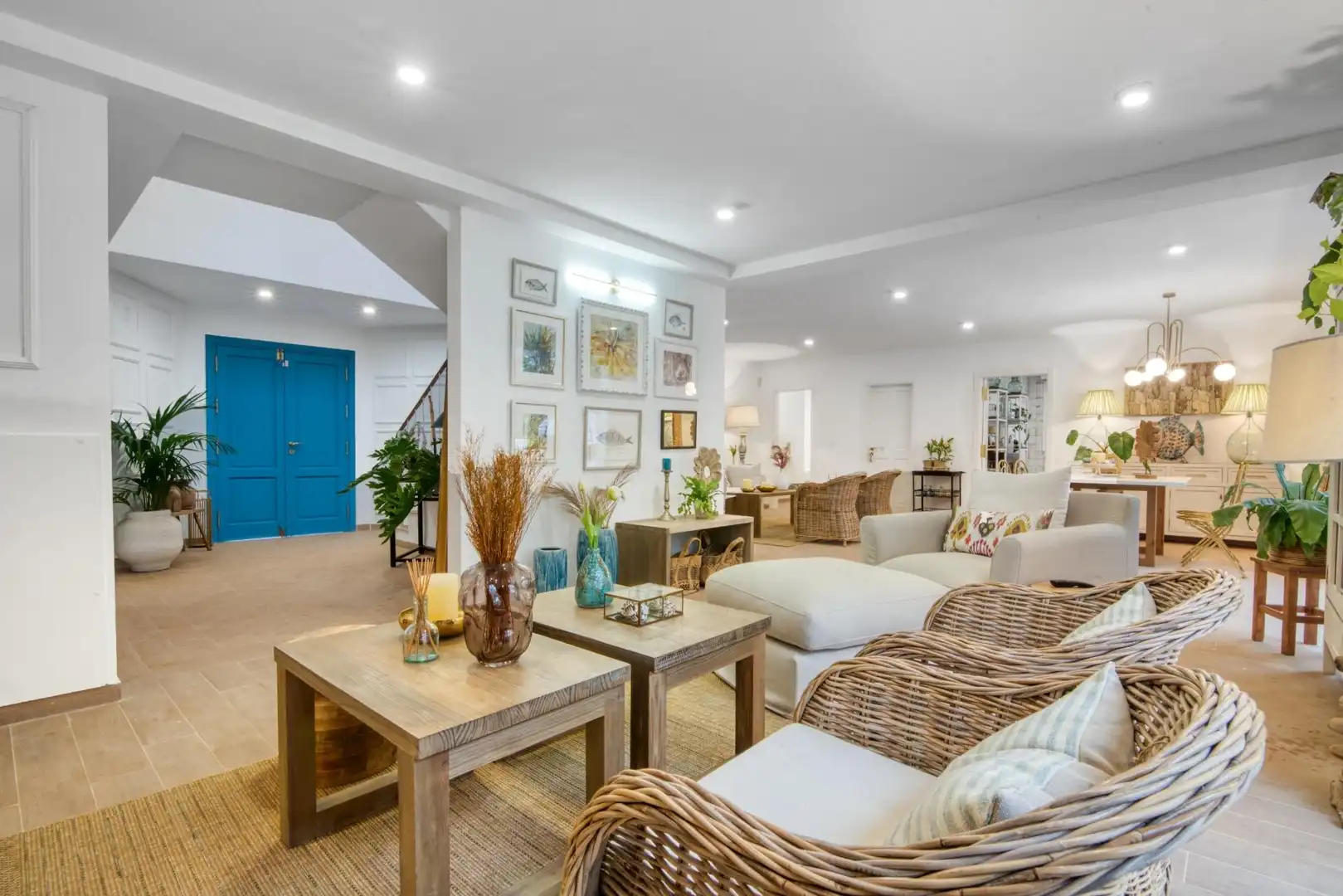 Sala d'estar de Casa o xalet en venda en L'Ametlla de Mar  amb Aire condicionat, Calefacció i Jardí privat