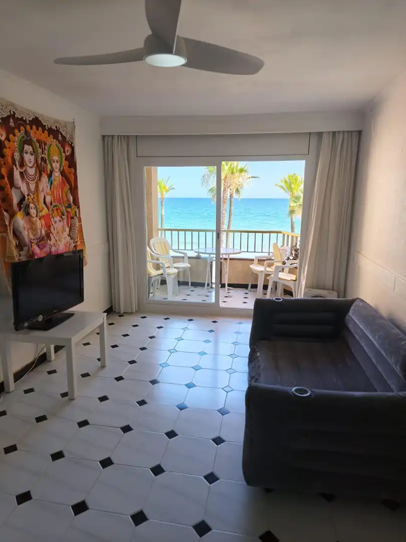 Sala de estar de Apartamento de alquiler en Vilanova i la Geltrú