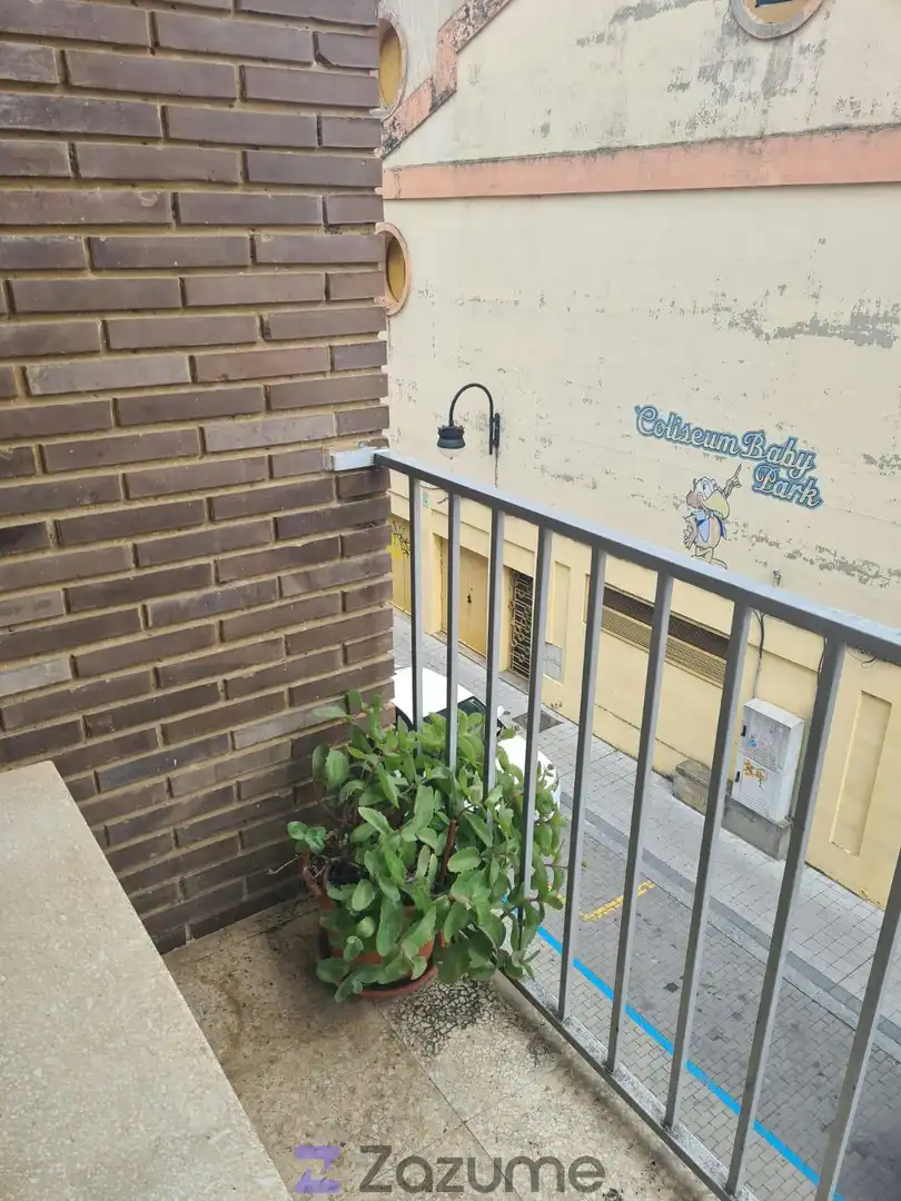 Balcony of Flat for rent in Benavente  with Heating, Terrace and Furnished