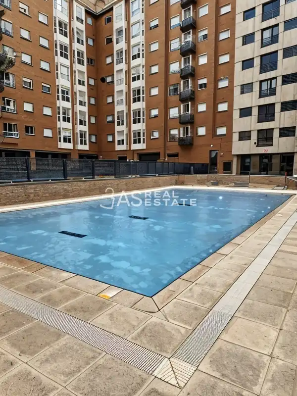 Swimming pool of Flat for sale in Madrid  with Air Conditioner, Swimming Pool and Furnished