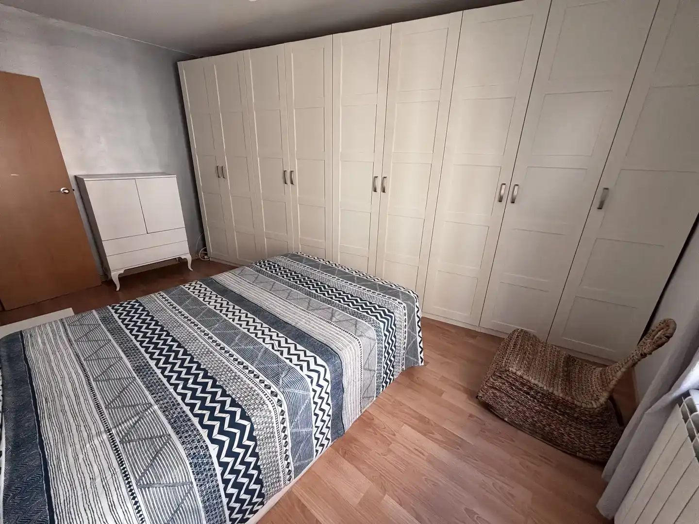 Bedroom of Flat for sale in Monzón  with Air Conditioner and Balcony