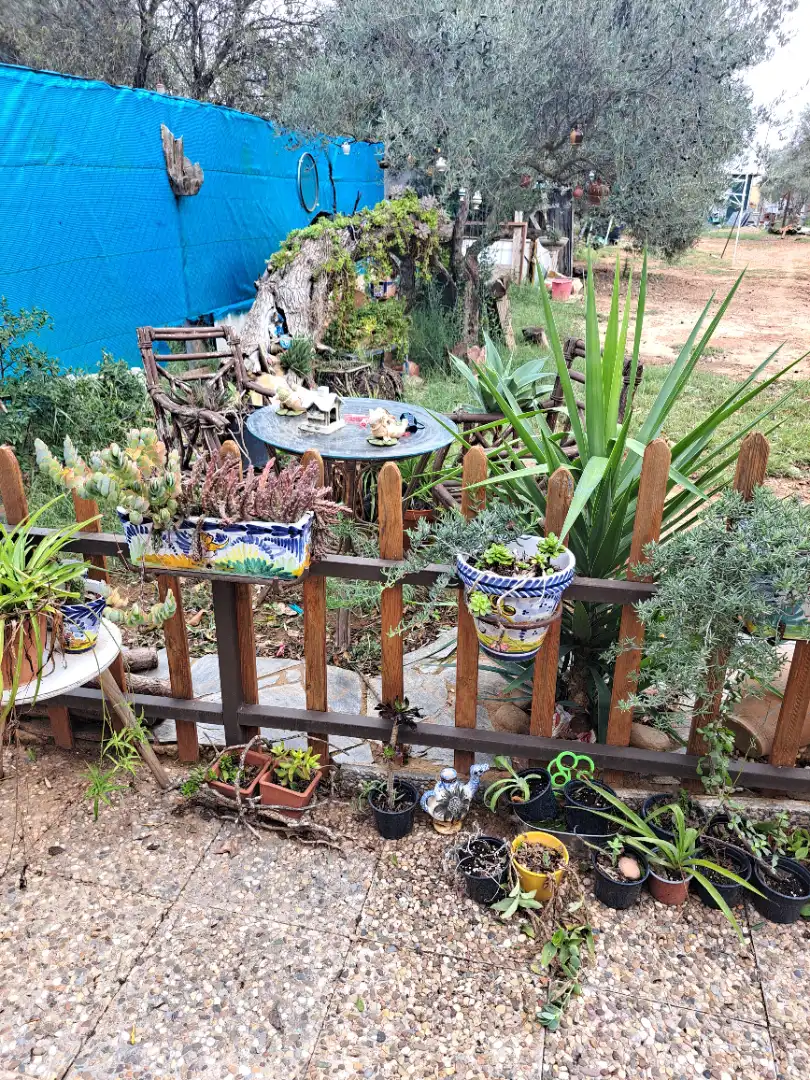 Jardí de Finca rústica en venda en Dos Hermanas amb Aire condicionat, Jardí privat i Moblat