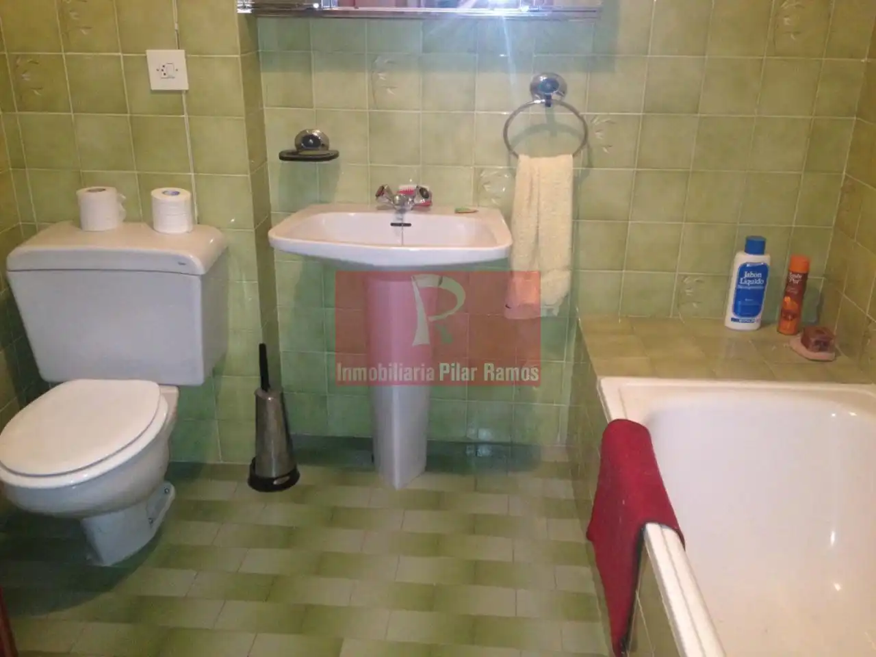 Baño de Apartamento en venta en Hospital de Órbigo con Calefacción y Parquet
