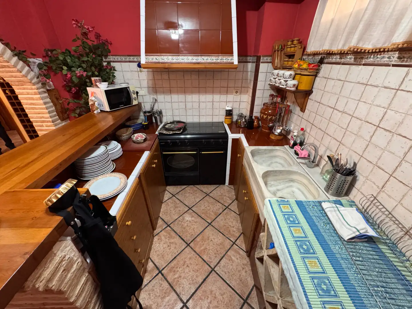Cocina de Casa o chalet en venta en Caravaca de la Cruz con Aire acondicionado, Calefacción y Jardín privado