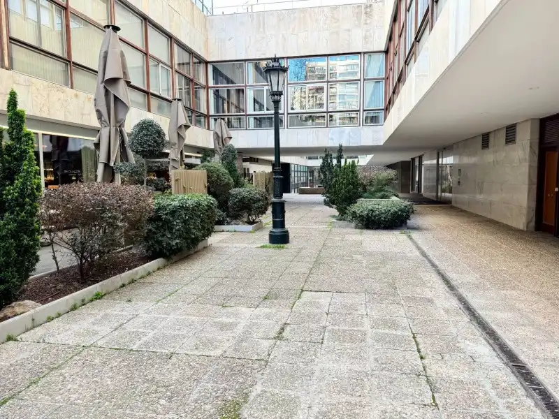 Exterior view of Apartments for rent in Madrid  with Air Conditioner, Private garden and Parquet flooring