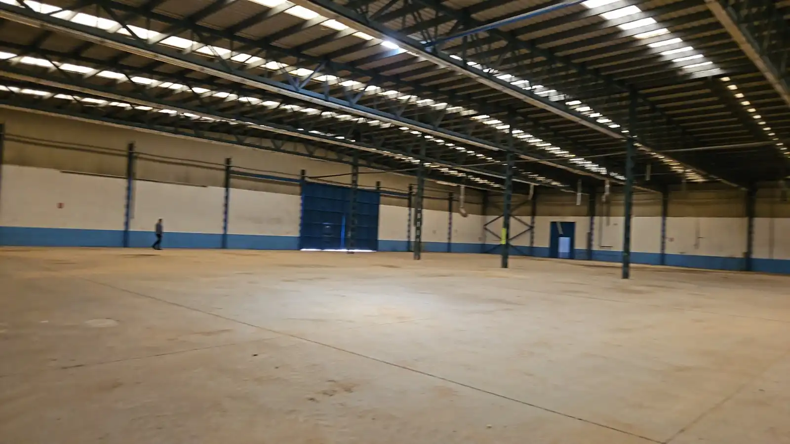 Vista exterior de Nave industrial en venta en Alhama de Aragón
