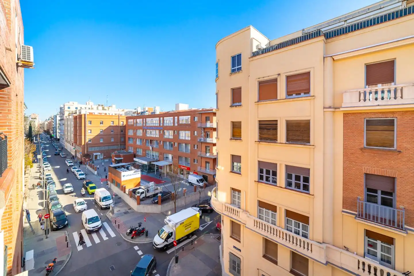 Vista exterior de Piso en venta en Madrid con Aire acondicionado, Calefacción y Terraza