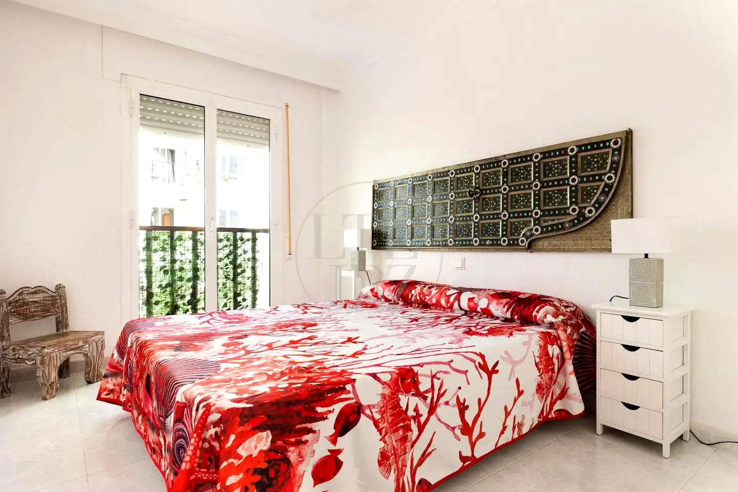 Schlafzimmer von Dachboden zur Miete in Eivissa mit Terrasse, Möbliert und Internet