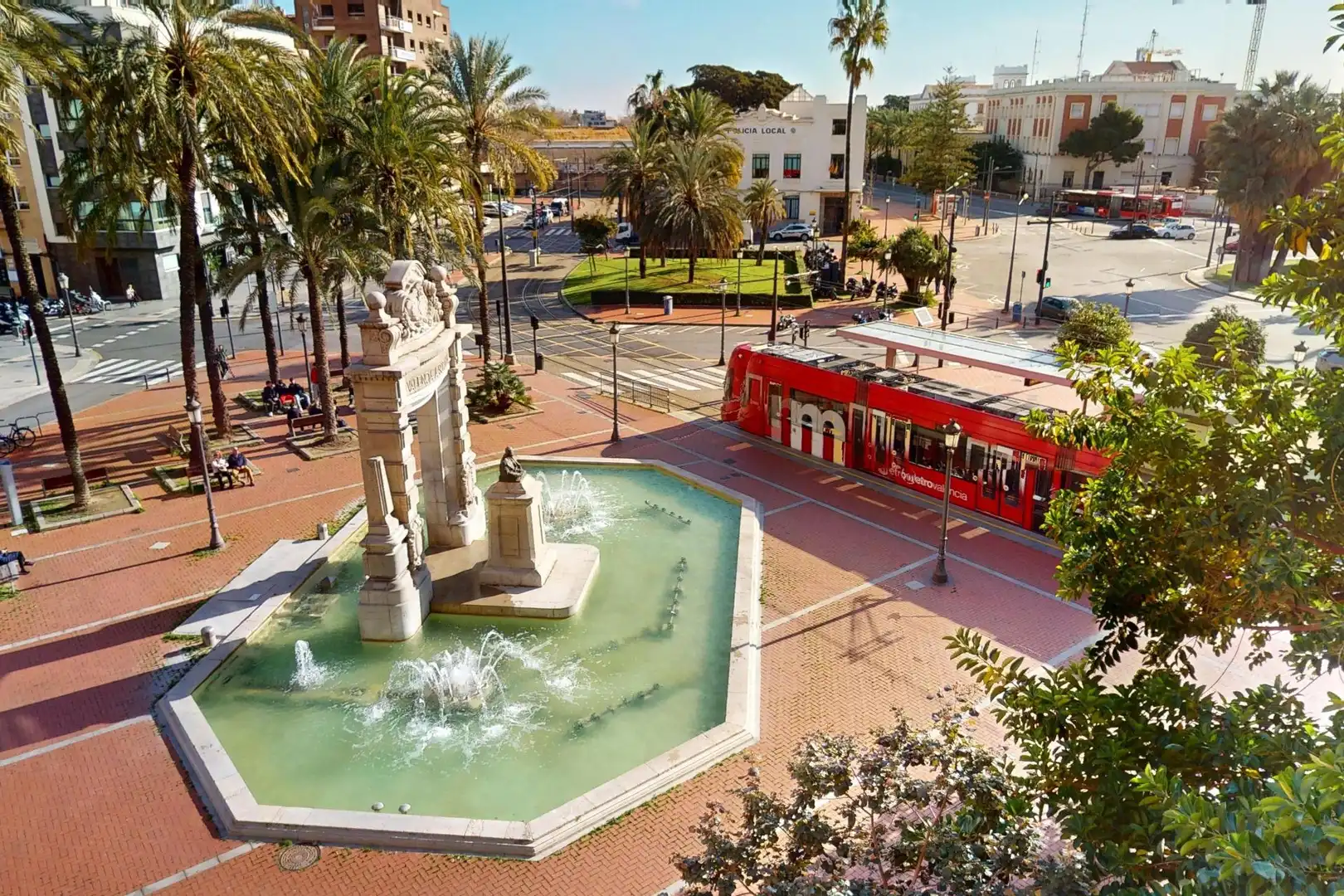 Außenansicht von Büro zur Miete in Valencia mit Klimaanlage