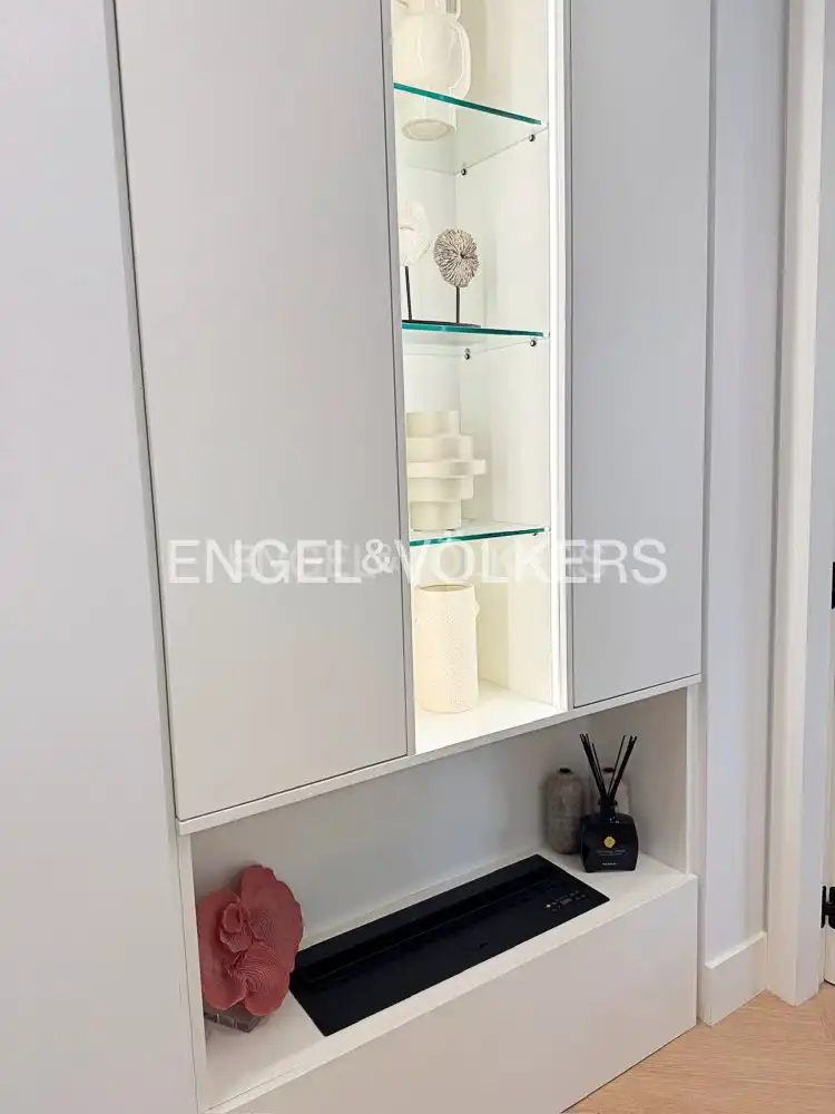Kitchen of Flat for rent in Madrid  with Air Conditioner, Heating and Furnished