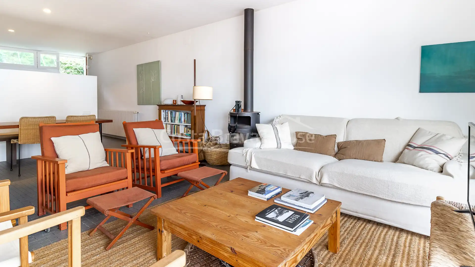 Sala de estar de Casa o chalet en venta en Begur con Calefacción, Terraza y Trastero
