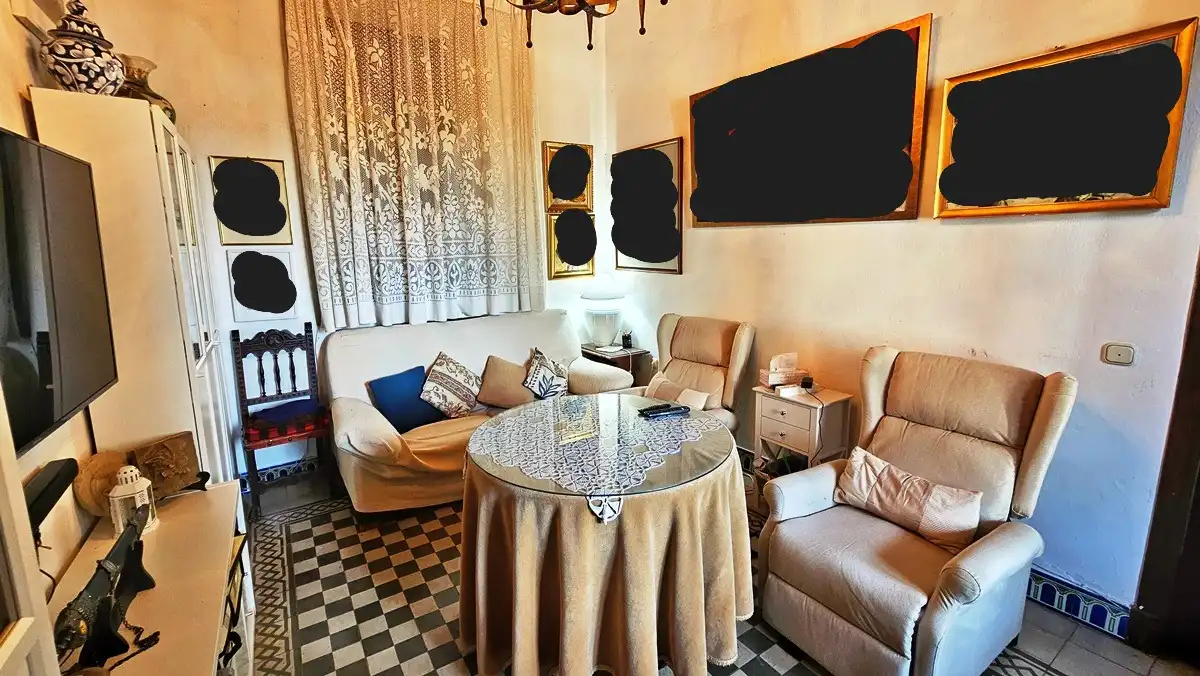 Sala de estar de Casa o chalet en venta en Aracena con Jardín privado, Terraza y Trastero