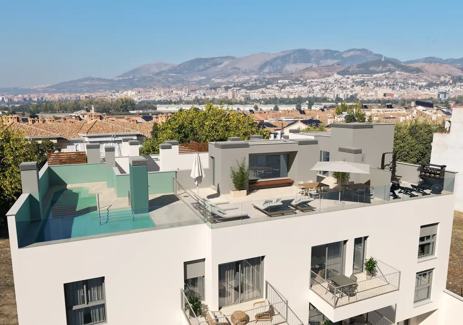 Appartement neuf avec terrasse à vendre à Camino de Churriana, imagen 2