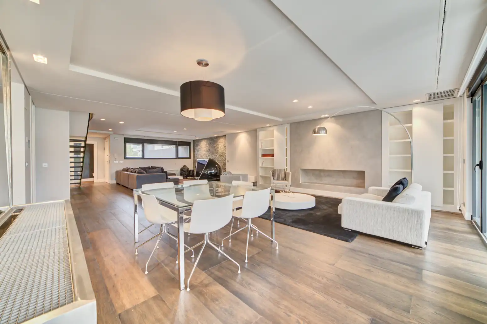 Sala de estar de Casa o chalet de alquiler en Zizur Mayor / Zizur Nagusia con Calefacción, Jardín privado y Parquet