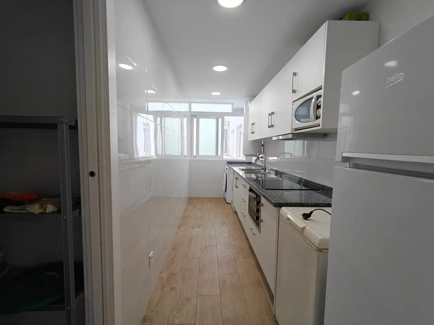 Küche von Wohnung zur untervermieten in Granada mit Möbliert und Balkon