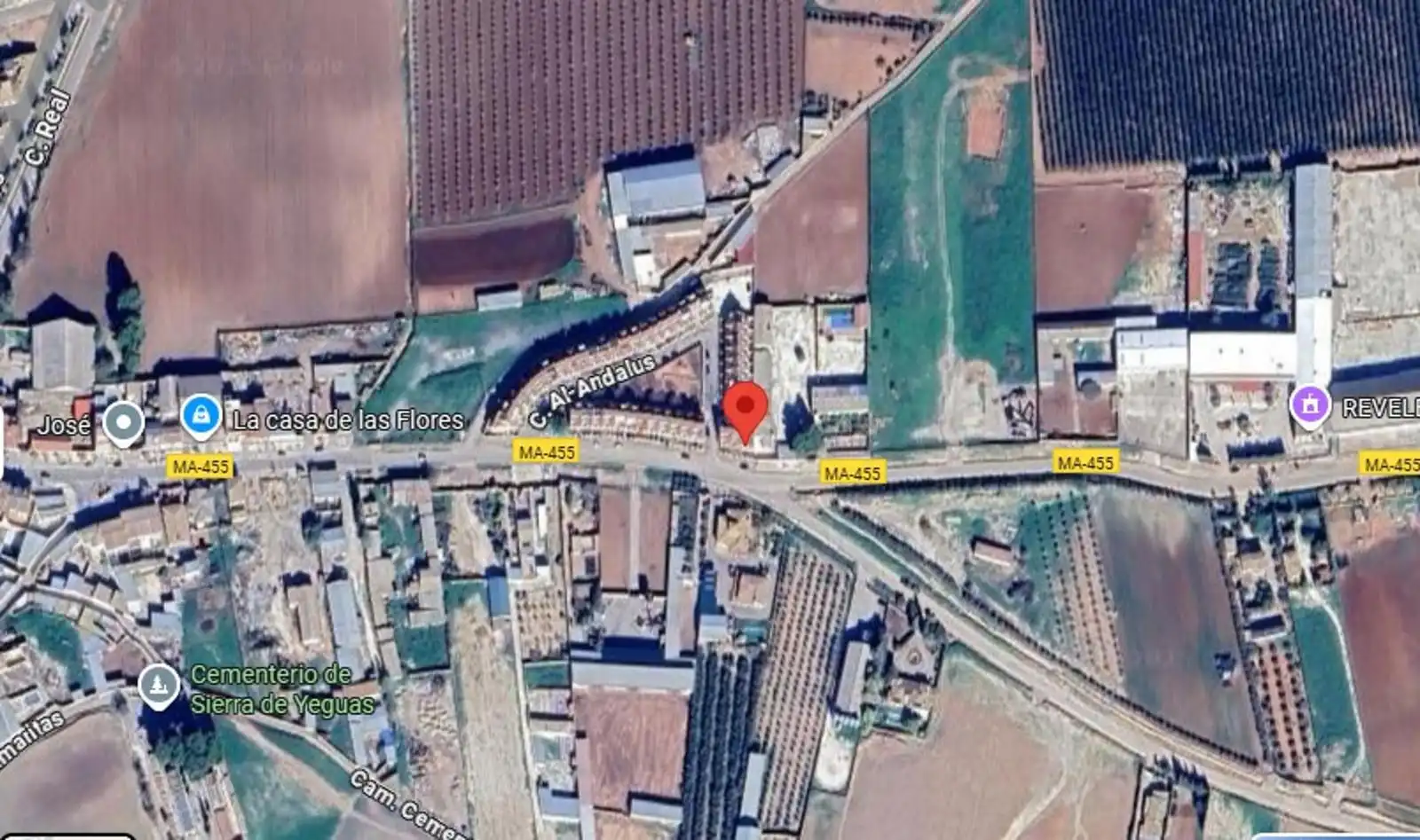Vista exterior de Casa adosada en venta en Sierra de Yeguas