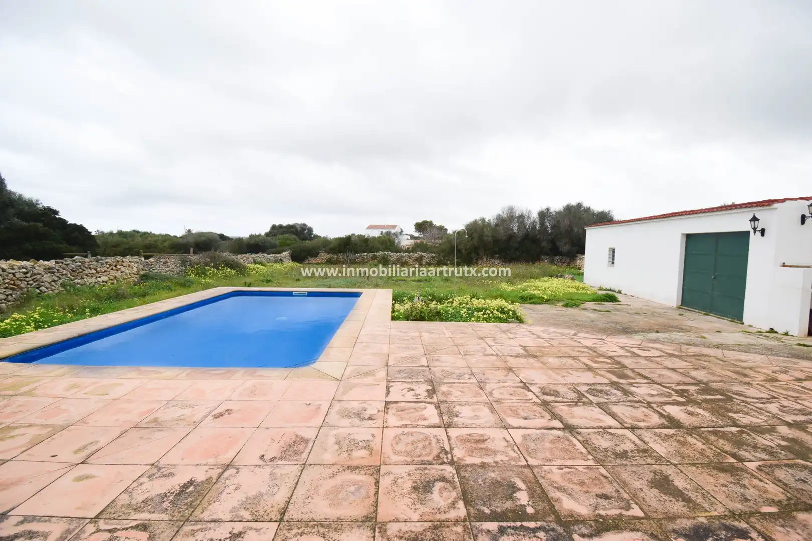 Piscina de Casa o xalet en venda en Ciutadella de Menorca amb Calefacció, Jardí privat i Terrassa