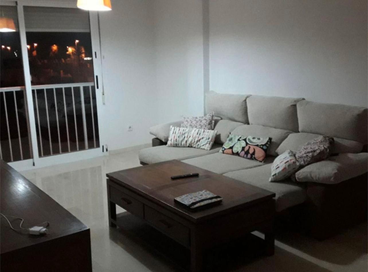 Sala de estar de Piso de alquiler en Elche / Elx con Amueblado